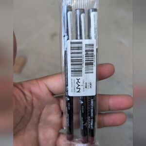 NYX Black Lipliner Trio 3 Piece Mauve